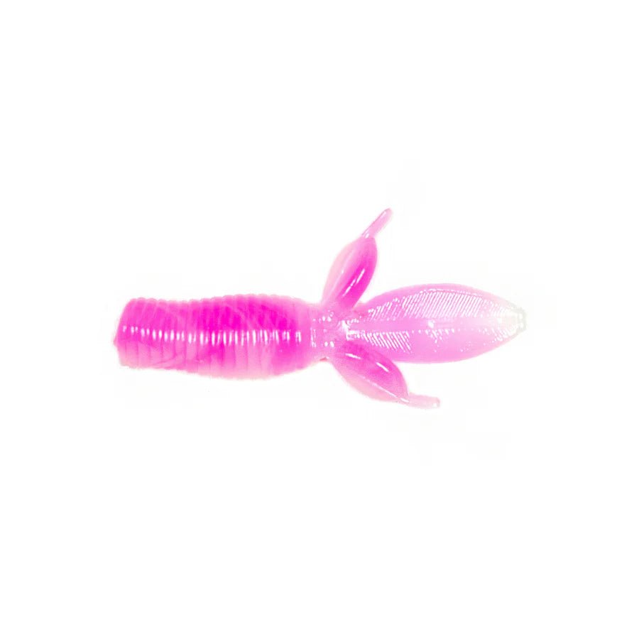 Lunkerhunt Water Bug 1.5" Qty 12 Pink/White