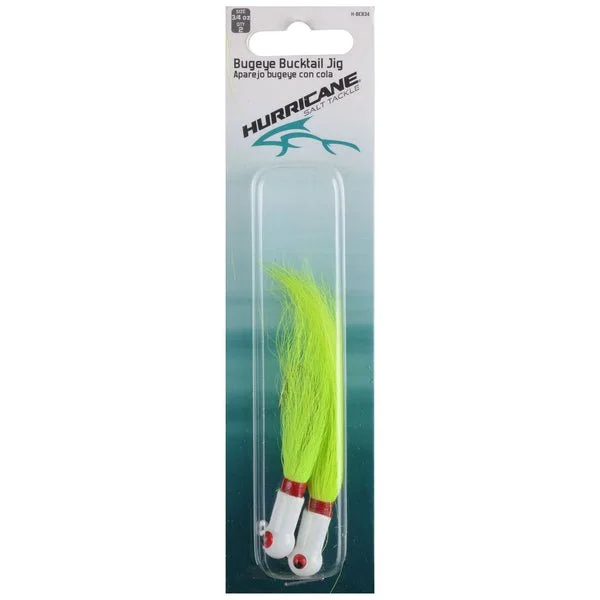 Hurricane Bugeye Bucktail Jig Qty 2