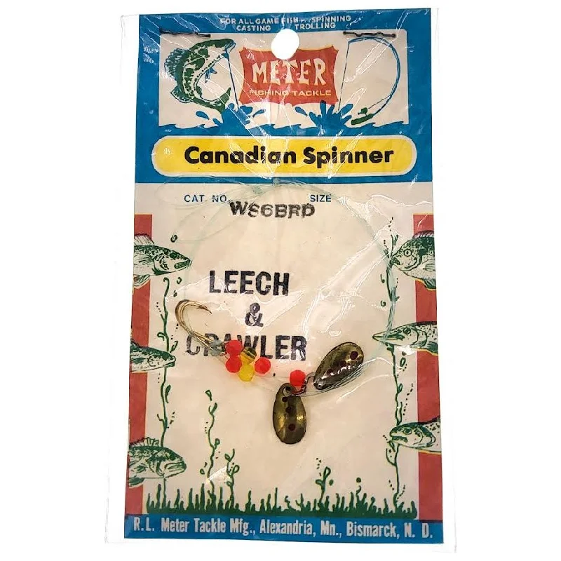 Meter Fishing Tackle Canadian Spinner Leech & Crawler Harness