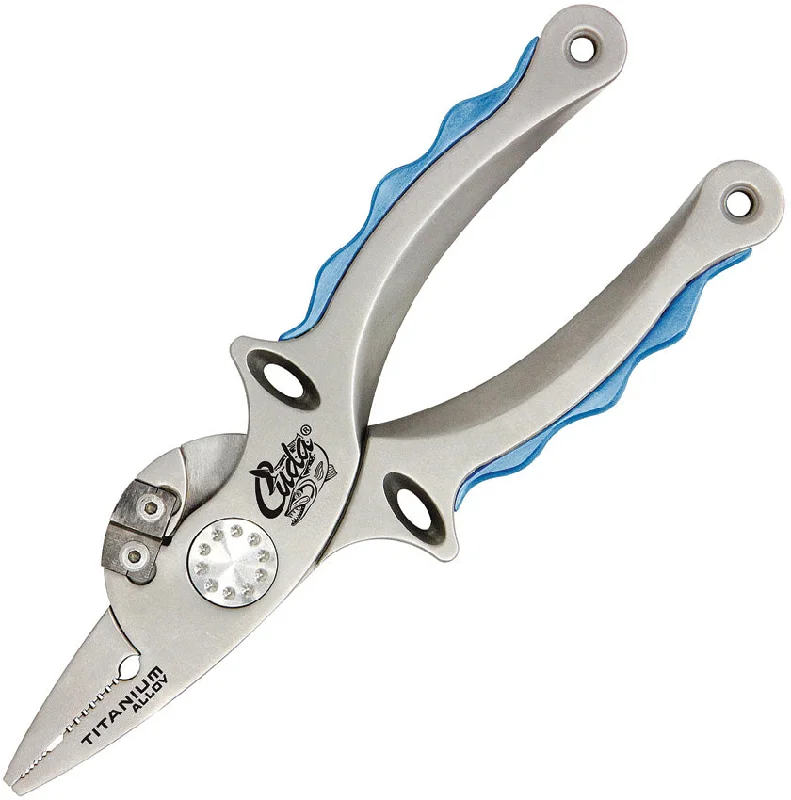 Camillus Cuda Fishing Titanium Bonded Tungsten Alloy Pliers w/ Sheath 18848