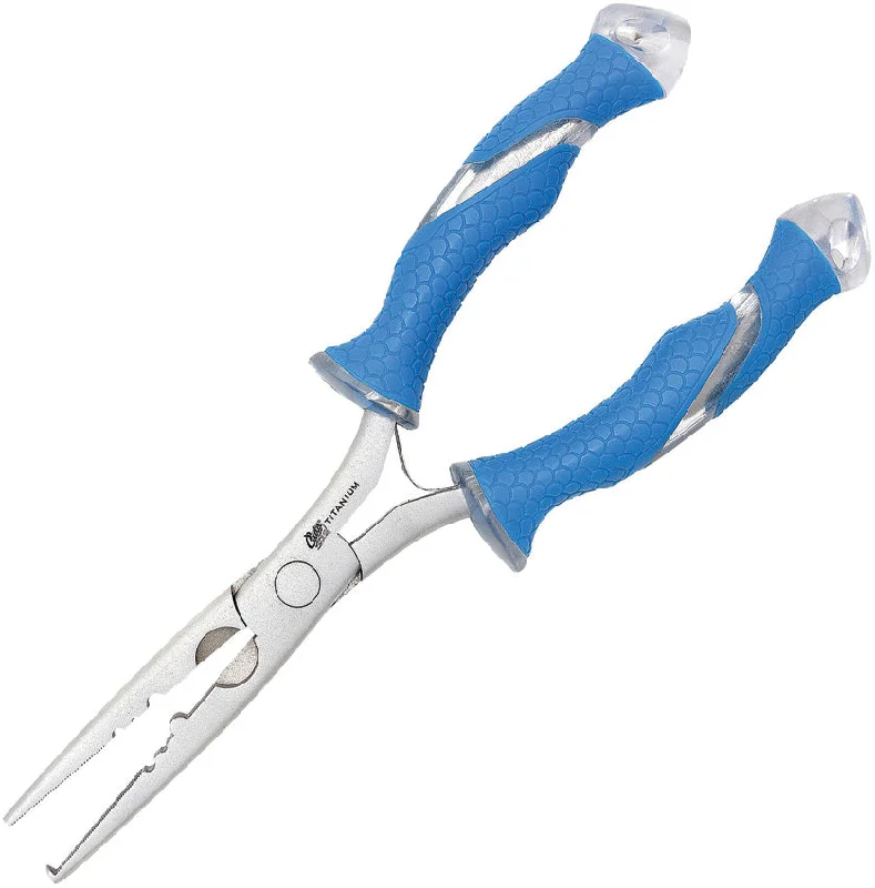 Camillus Cuda Blue Stainless Plier/Ring Splitter Mono Cutter Titanium Wire 18112